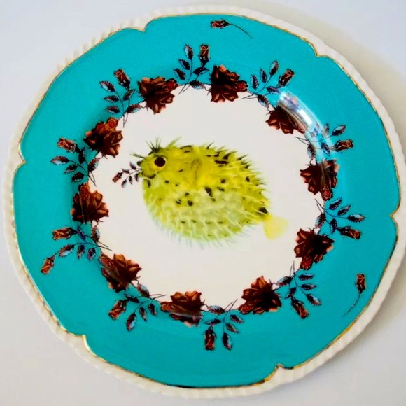 LOU ROTA NATURE TABLE PUFFER FISH COLLECTION - Picture 1 of 2